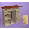 Drzwi z zamkiem do lady LK7 i LK8 limba, limba czekoladowa